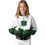 cincinnati bengals clovers design white green varsity jacket best selling