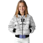 cincinnati bengals gray camouflage gray bomber jacket best selling