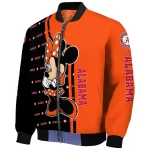 cincinnati bengals minnie mouse orange bomber jacket best selling