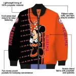 cincinnati bengals minnie mouse orange bomber jacket best selling