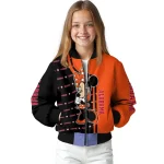cincinnati bengals minnie mouse orange bomber jacket best selling