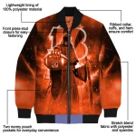 cincinnati bengals shadow reaper orange bomber jacket best selling