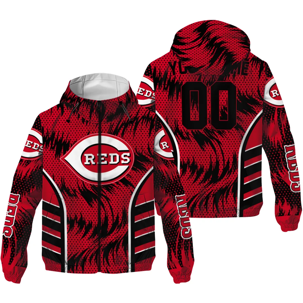 cincinnati reds dynamic heat wave red windbreaker jacket high quality cincinnati reds dynamic heat wave red windbreaker jacket high quality