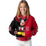 cincinnati reds mickey mouse red varsity jacket best selling