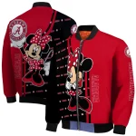 cincinnati reds minnie mouse red bomber jacket best selling