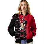 cincinnati reds minnie mouse red bomber jacket best selling
