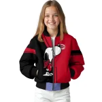 cincinnati reds snoopy attitude red bomber jacket best selling