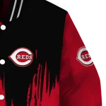 cincinnati reds urban mark red varsity jacket best selling