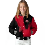 cincinnati reds urban mark red varsity jacket best selling