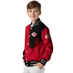cincinnati reds urban mark red varsity jacket best selling