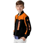 clemson tigers intricate skull orange black bomber jacket best selling