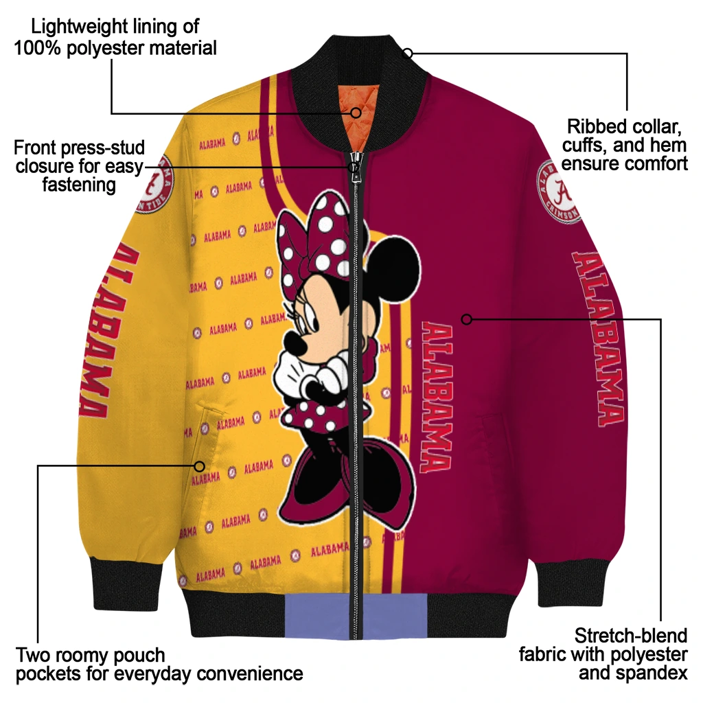 cleveland cavaliers minnie mouse wine bomber jacket new arrival cleveland cavaliers minnie mouse wine bomber jacket new arrival