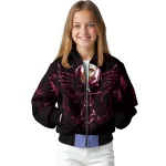 cleveland cavaliers skull bite wine black bomber jacket best selling