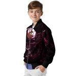 cleveland cavaliers skull bite wine black bomber jacket best selling