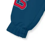 cleveland guardians hex splash navy blue black windbreaker jacket best selling