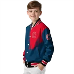 cleveland guardians urban mark navy blue varsity jacket best selling