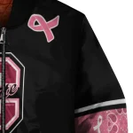 colgate raiders pink ribbon black pink bomber jacket best selling