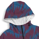 colorado avalanche dynamic heat wave burgundy windbreaker jacket best selling