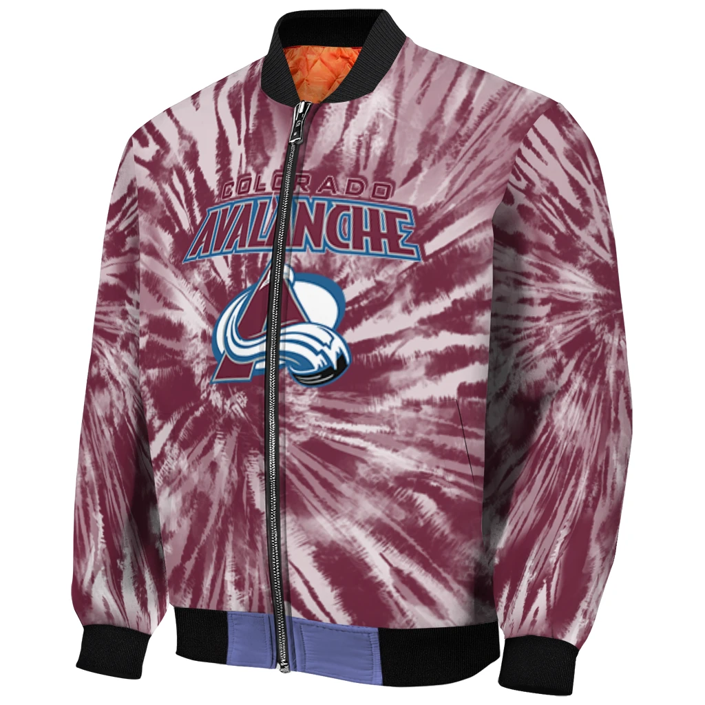colorado avalanche dynamic rings burgundy bomber jacket fashion forward colorado avalanche dynamic rings burgundy bomber jacket fashion forward