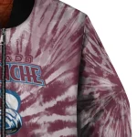 colorado avalanche dynamic rings burgundy bomber jacket best selling
