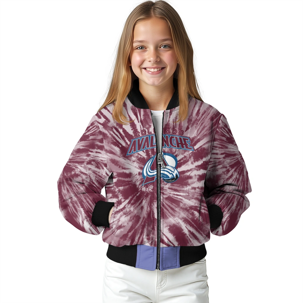 colorado avalanche dynamic rings burgundy bomber jacket top rated colorado avalanche dynamic rings burgundy bomber jacket top rated