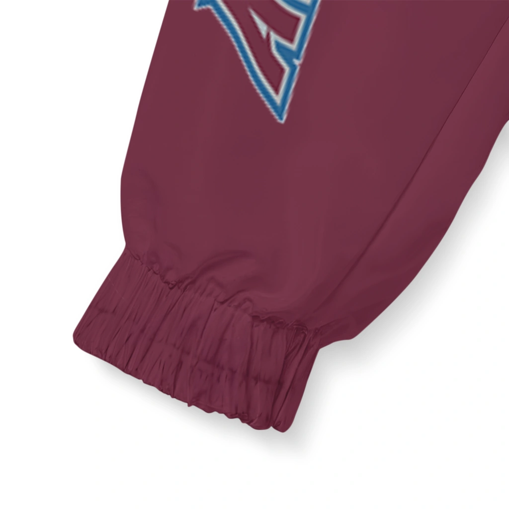 colorado avalanche hex grid texture burgundy black windbreaker jacket latest model colorado avalanche hex grid texture burgundy black windbreaker jacket latest model