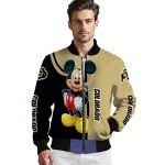colorado buffaloes mickey mouse gold bomber jacket best selling