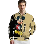 colorado buffaloes mickey mouse gold varsity jacket best selling