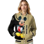 colorado buffaloes mickey mouse gold varsity jacket best selling
