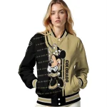 colorado buffaloes minnie mouse gold varsity jacket best selling