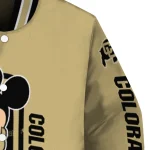 colorado buffaloes minnie mouse gold varsity jacket best selling