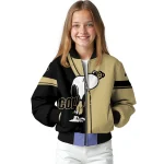 colorado buffaloes snoopy attitude gold bomber jacket best selling