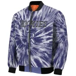 colorado rockies dynamic rings blue bomber jacket best selling