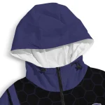 colorado rockies hex splash blue black windbreaker jacket best selling