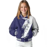 colorado rockies ripped bolt blue white varsity jacket best selling