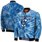 creighton bluejays dynamic rings blue bomber jacket best selling