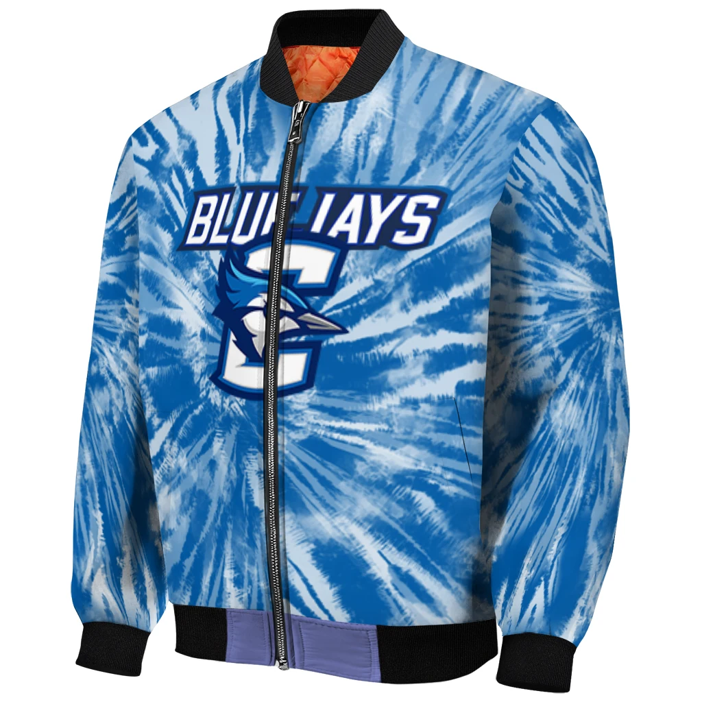 creighton bluejays dynamic rings blue bomber jacket fashion forward creighton bluejays dynamic rings blue bomber jacket fashion forward