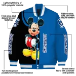 creighton bluejays mickey mouse blue varsity jacket best selling