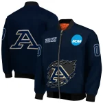custom akron zips claw mark blue bomber jacket best selling