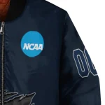 custom akron zips claw mark blue bomber jacket best selling