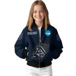 custom akron zips claw mark blue bomber jacket best selling
