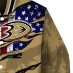 custom anaheim ducks usa flag rips gold varsity jacket best selling
