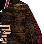 custom arizona diamondbacks flag wood brown varsity jacket best selling