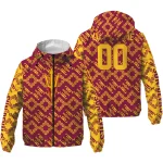 custom arizona state sun devils trellis mesh maroon windbreaker jacket best selling