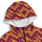 custom arizona state sun devils trellis mesh maroon windbreaker jacket best selling