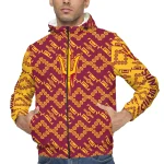 custom arizona state sun devils trellis mesh maroon windbreaker jacket best selling