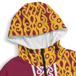 custom arizona state sun devils tribal swirls maroon windbreaker jacket best selling
