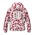 custom arkansas razorbacks camouflage mashup red windbreaker jacket best selling
