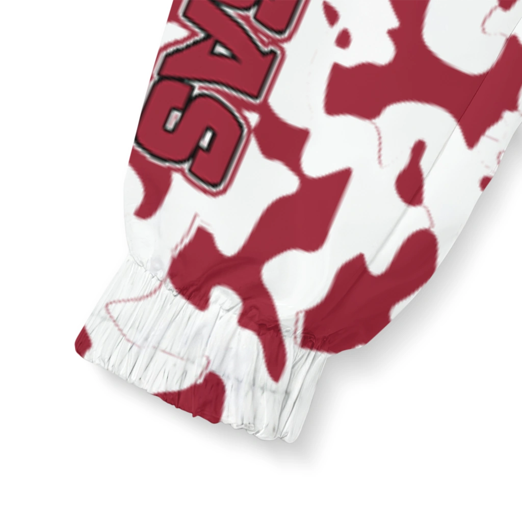 custom arkansas razorbacks camouflage mashup red windbreaker jacket latest model custom arkansas razorbacks camouflage mashup red windbreaker jacket latest model