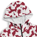 custom arkansas razorbacks camouflage mashup red windbreaker jacket best selling